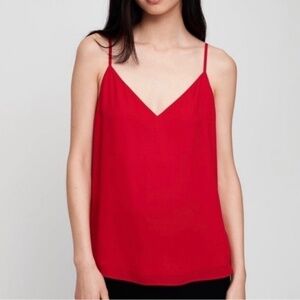 Red Aritzia Babaton tank top/camisole Small